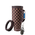 Thicc Buddy 50oz | Espresso Checkered